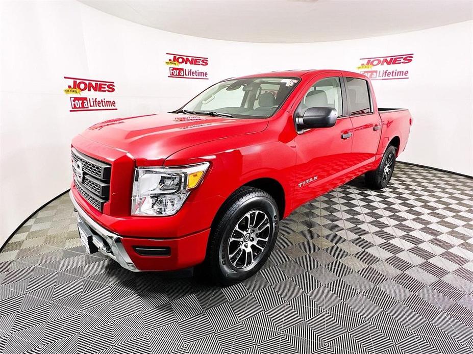 used 2022 Nissan Titan car, priced at $34,998