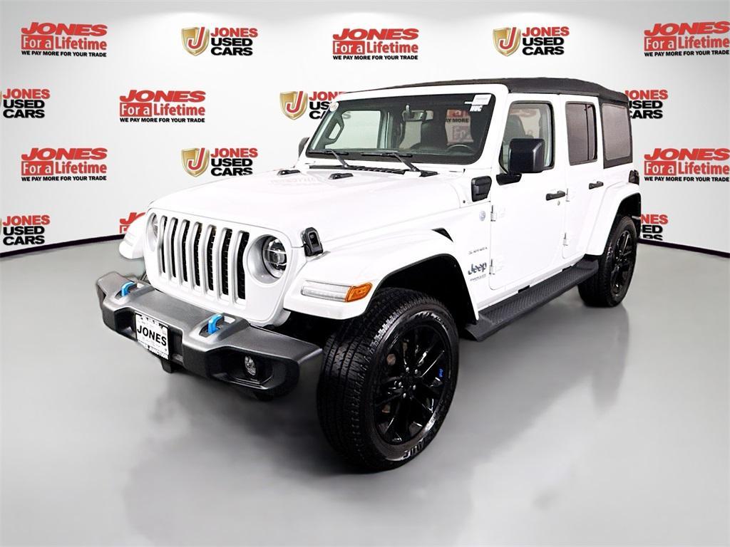 used 2022 Jeep Wrangler Unlimited 4xe car, priced at $34,998