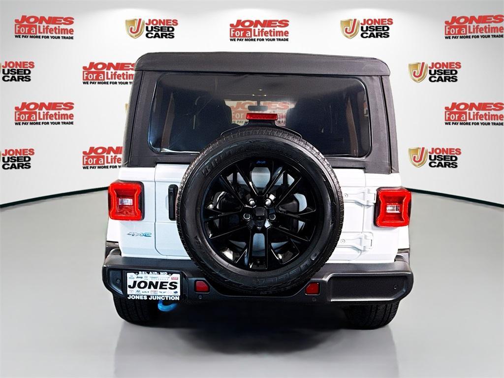 used 2022 Jeep Wrangler Unlimited 4xe car, priced at $34,998