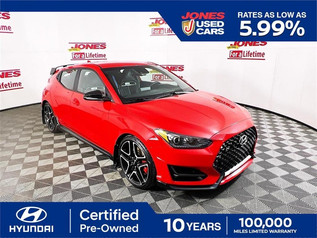 used 2022 Hyundai Veloster N car, priced at $27,998