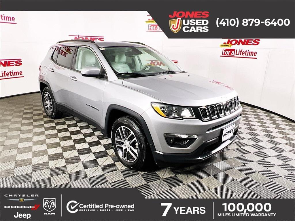 used 2019 Jeep Compass car, priced at $17,998