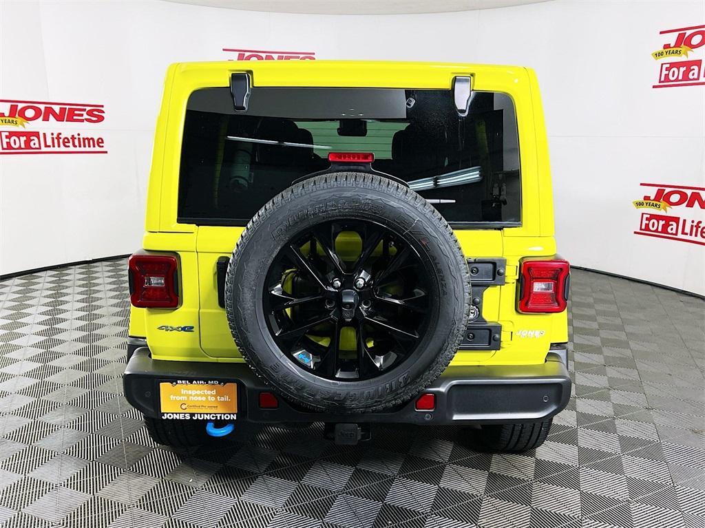 used 2022 Jeep Wrangler Unlimited 4xe car, priced at $35,998