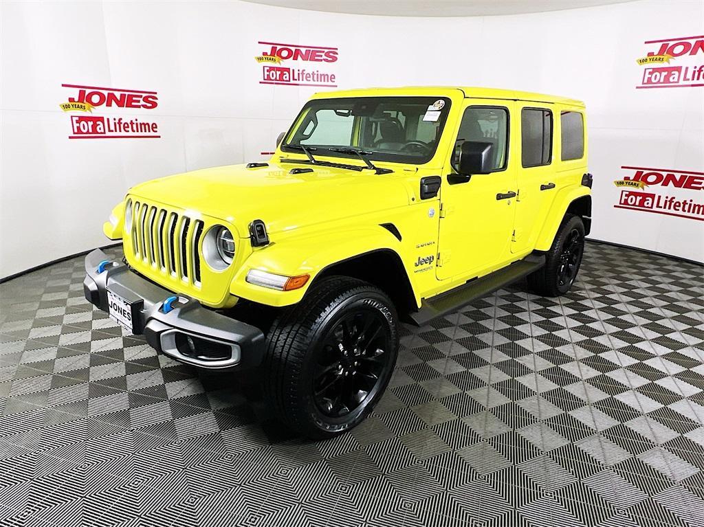 used 2022 Jeep Wrangler Unlimited 4xe car, priced at $35,998