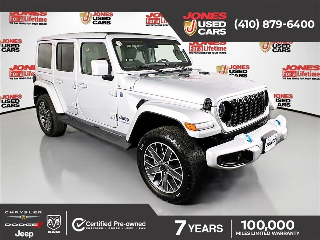 used 2024 Jeep Wrangler 4xe car, priced at $48,995