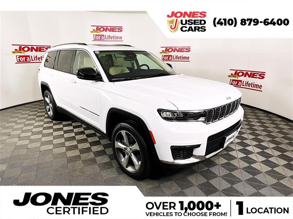 used 2022 Jeep Grand Cherokee L car, priced at $34,998