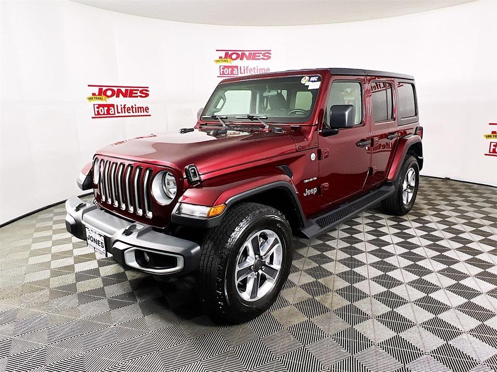 used 2021 Jeep Wrangler Unlimited car, priced at $36,998