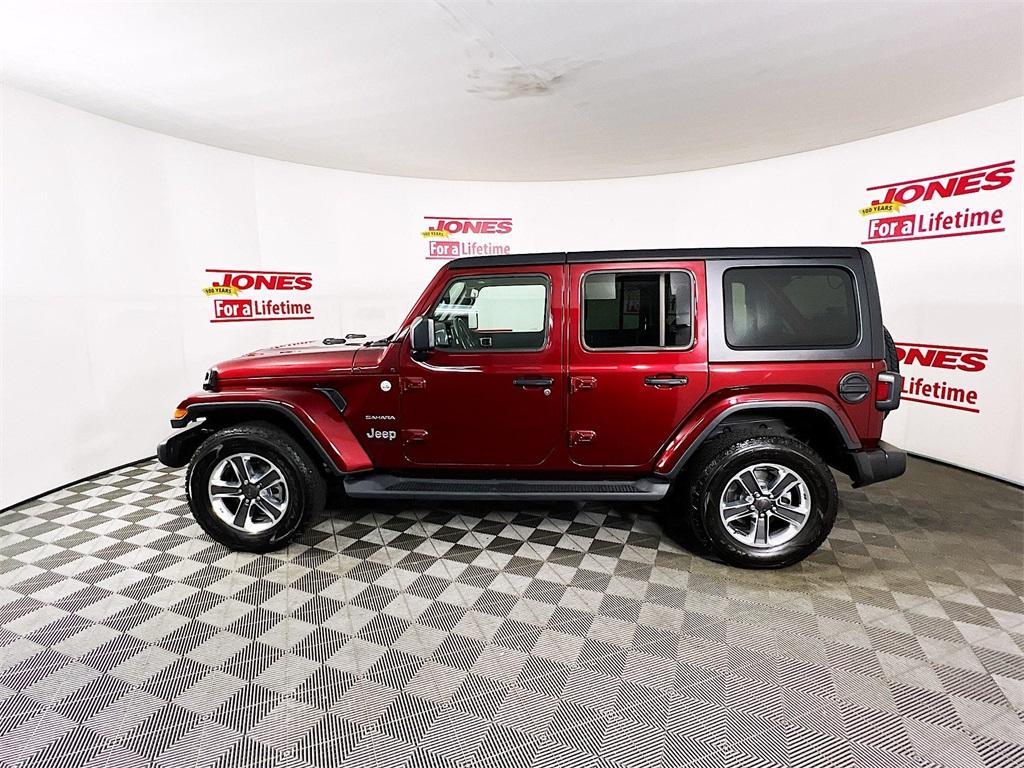 used 2021 Jeep Wrangler Unlimited car, priced at $36,998