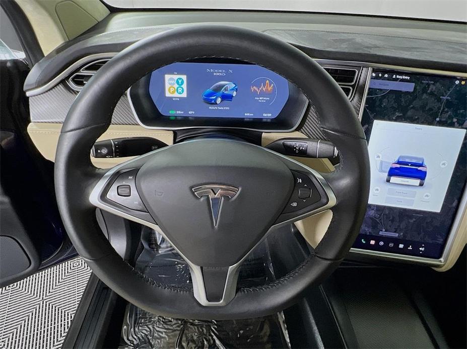 used 2017 Tesla Model X car, priced at $47,998