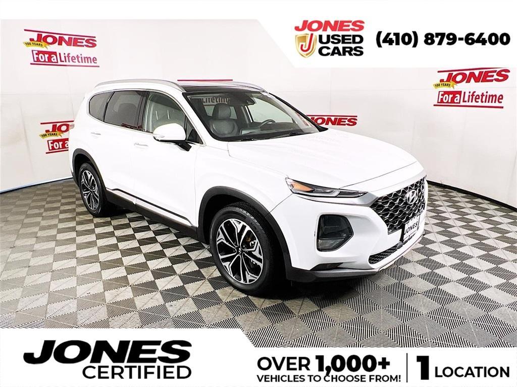 used 2020 Hyundai Santa Fe car, priced at $21,995