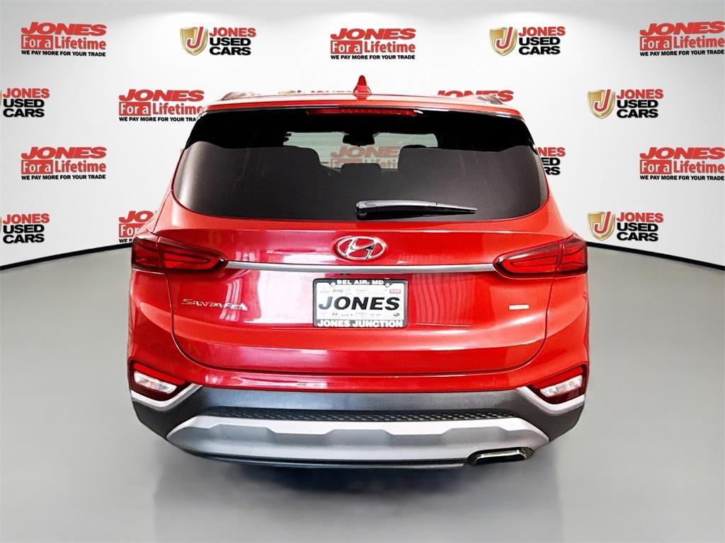 used 2019 Hyundai Santa Fe car, priced at $17,998