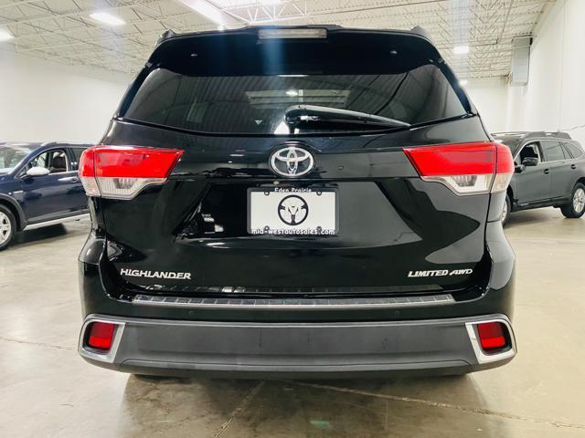 used 2018 Toyota Highlander car, priced at $31,800