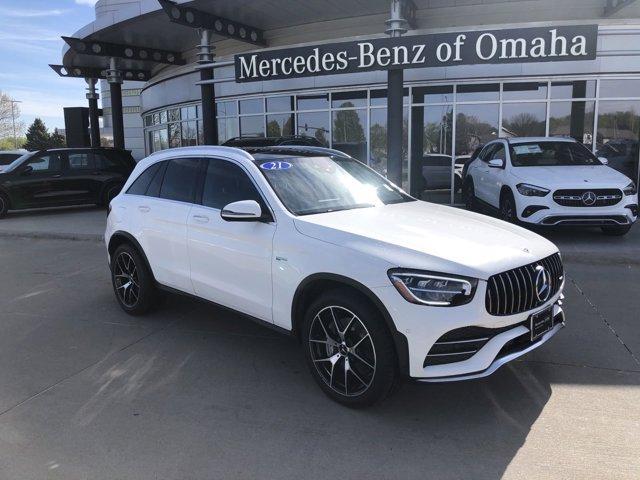 used 2021 Mercedes-Benz AMG GLC 43 car, priced at $44,500