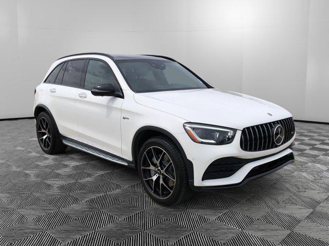used 2022 Mercedes-Benz AMG GLC 43 car, priced at $47,500