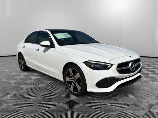 new 2025 Mercedes-Benz C-Class car, priced at $55,585