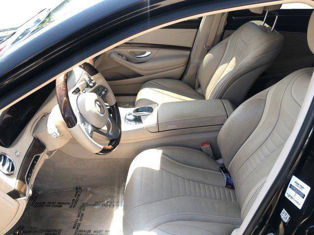 used 2018 Mercedes-Benz S-Class car, priced at $40,000