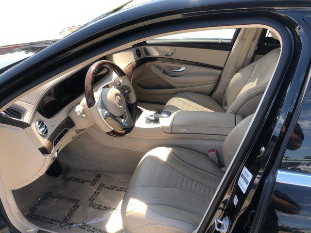 used 2018 Mercedes-Benz S-Class car, priced at $40,000