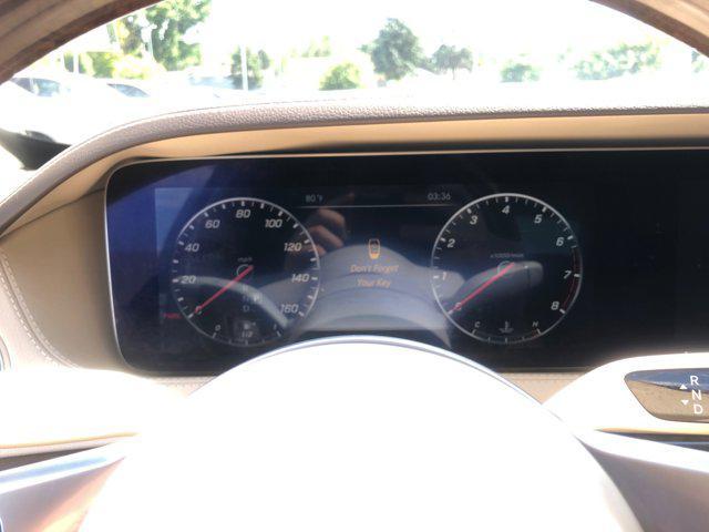 used 2018 Mercedes-Benz S-Class car, priced at $40,000