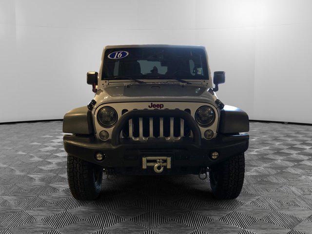 used 2016 Jeep Wrangler Unlimited car, priced at $27,500