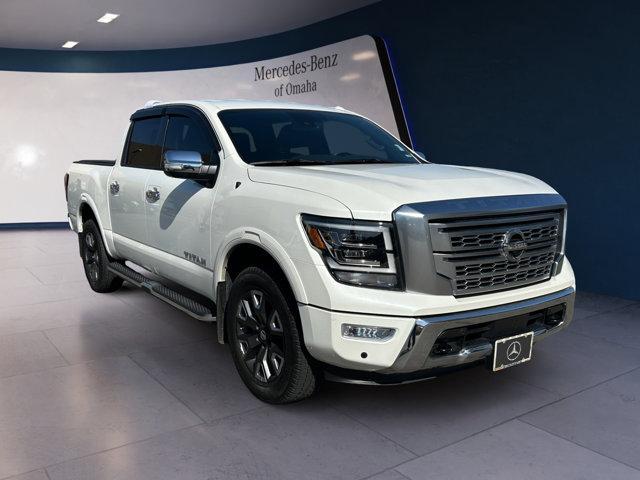 used 2021 Nissan Titan car, priced at $38,500