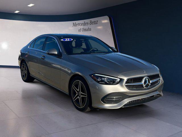 used 2022 Mercedes-Benz C-Class car, priced at $40,000