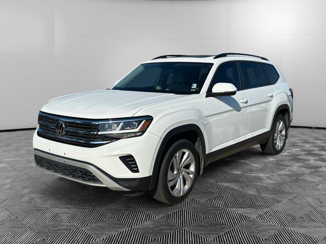 used 2021 Volkswagen Atlas car, priced at $25,000