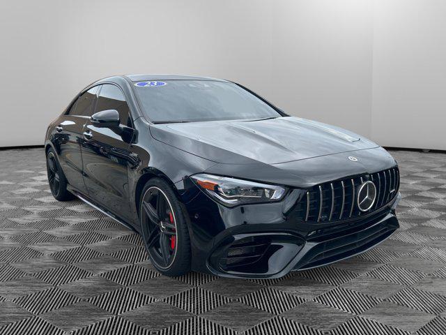 used 2023 Mercedes-Benz AMG CLA 45 car, priced at $55,000