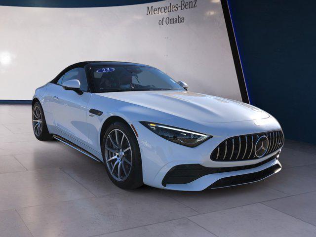 used 2023 Mercedes-Benz AMG SL 43 car, priced at $90,000