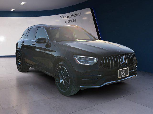 used 2021 Mercedes-Benz AMG GLC 43 car, priced at $42,500