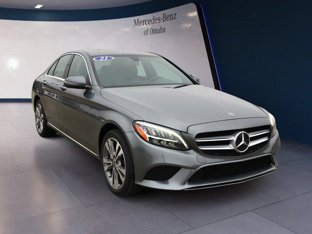 used 2021 Mercedes-Benz C-Class car, priced at $33,500