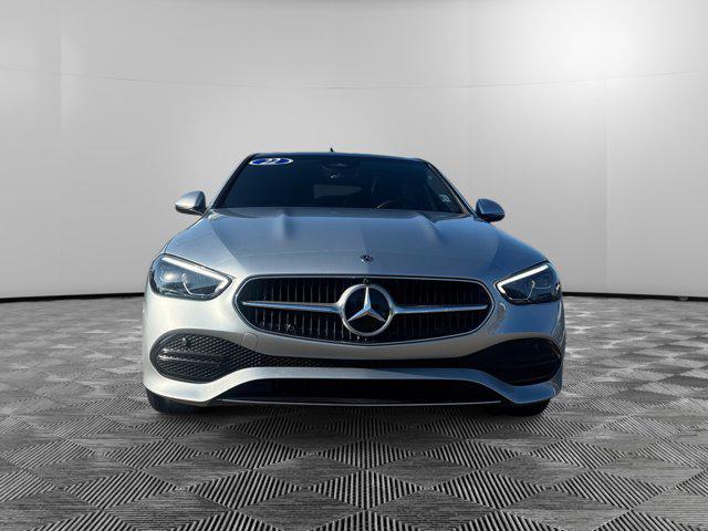 used 2022 Mercedes-Benz C-Class car, priced at $37,900