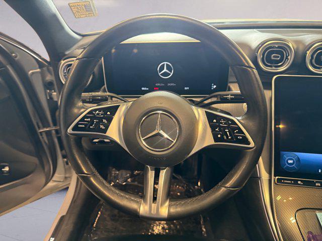 used 2022 Mercedes-Benz C-Class car, priced at $37,900