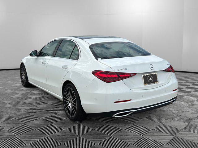 new 2025 Mercedes-Benz C-Class car, priced at $52,885