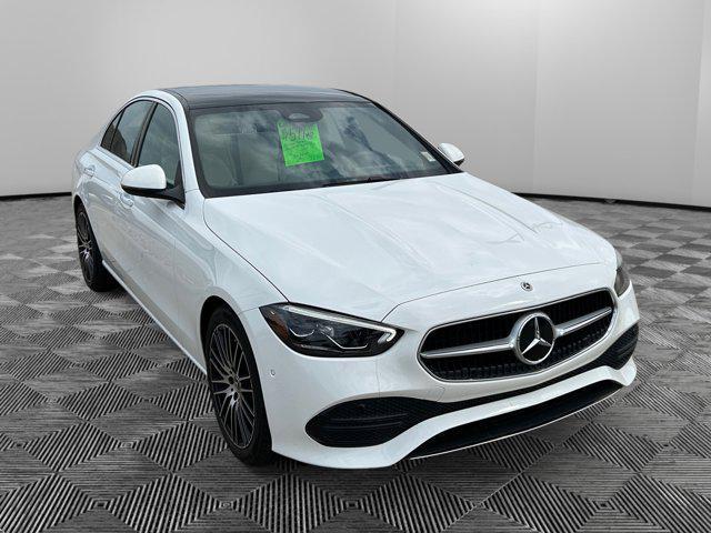 new 2025 Mercedes-Benz C-Class car, priced at $52,885