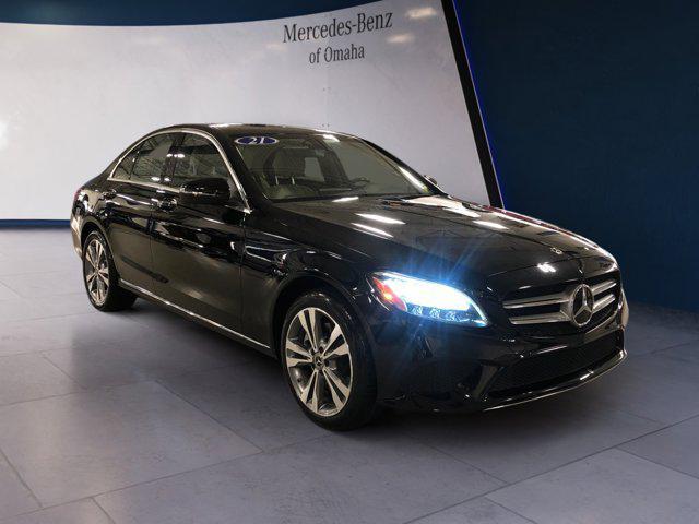 used 2021 Mercedes-Benz C-Class car, priced at $30,000