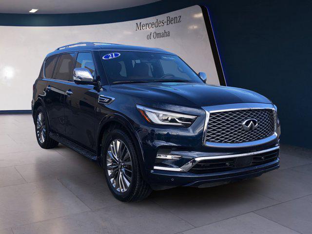 used 2021 INFINITI QX80 car, priced at $42,500