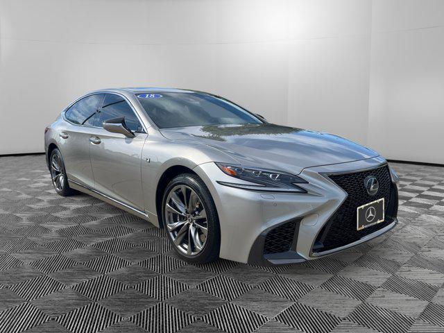 used 2018 Lexus LS 500 car, priced at $50,000