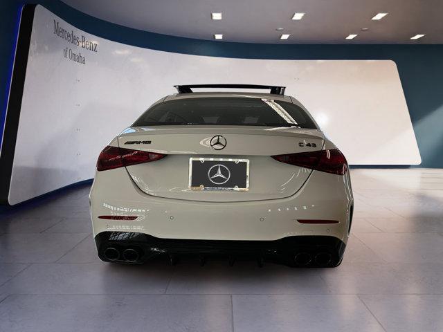 new 2024 Mercedes-Benz AMG C 43 car, priced at $73,525