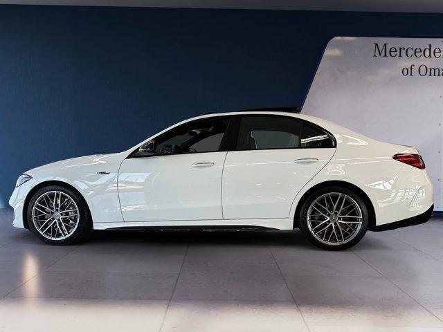 new 2024 Mercedes-Benz AMG C 43 car, priced at $73,525