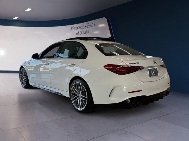 new 2024 Mercedes-Benz AMG C 43 car, priced at $73,525