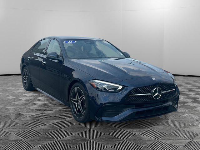 used 2022 Mercedes-Benz C-Class car, priced at $36,500