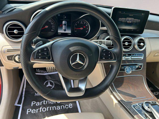 used 2018 Mercedes-Benz C-Class car, priced at $23,900
