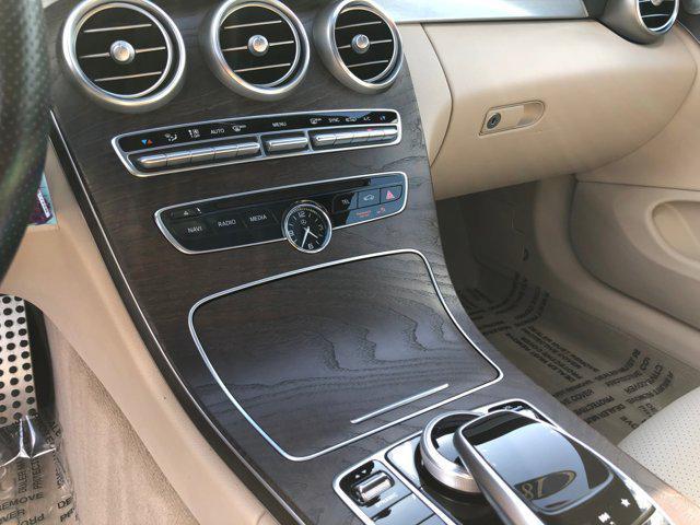 used 2018 Mercedes-Benz C-Class car, priced at $25,000