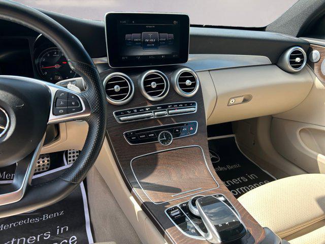 used 2018 Mercedes-Benz C-Class car, priced at $23,900