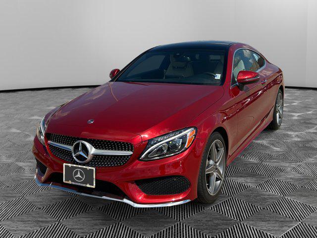 used 2018 Mercedes-Benz C-Class car, priced at $23,900