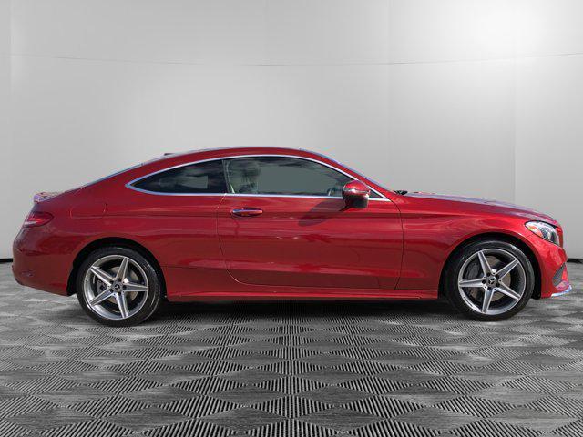 used 2018 Mercedes-Benz C-Class car, priced at $25,000
