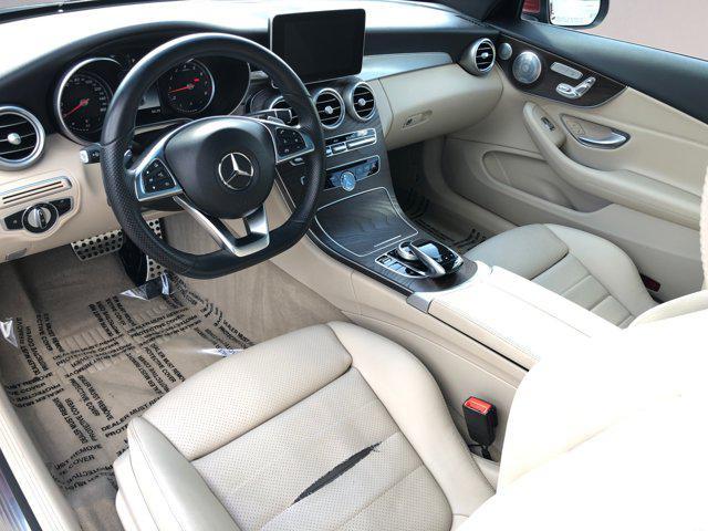 used 2018 Mercedes-Benz C-Class car, priced at $25,000