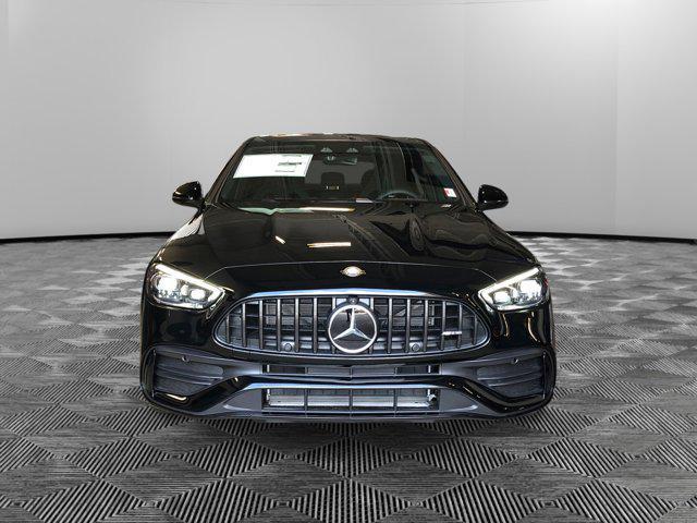 new 2025 Mercedes-Benz AMG C 43 car, priced at $75,675