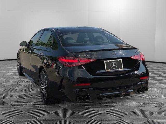 new 2025 Mercedes-Benz AMG C 43 car, priced at $75,675