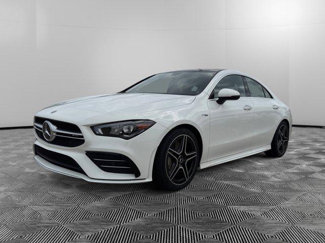 used 2021 Mercedes-Benz AMG CLA 35 car, priced at $36,900
