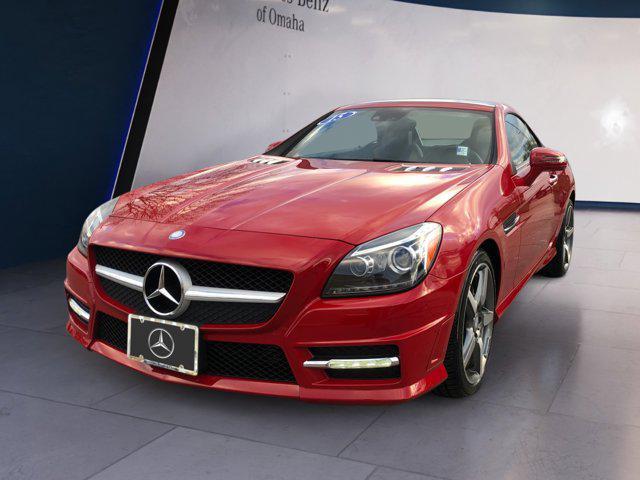 used 2015 Mercedes-Benz SLK-Class car, priced at $26,500